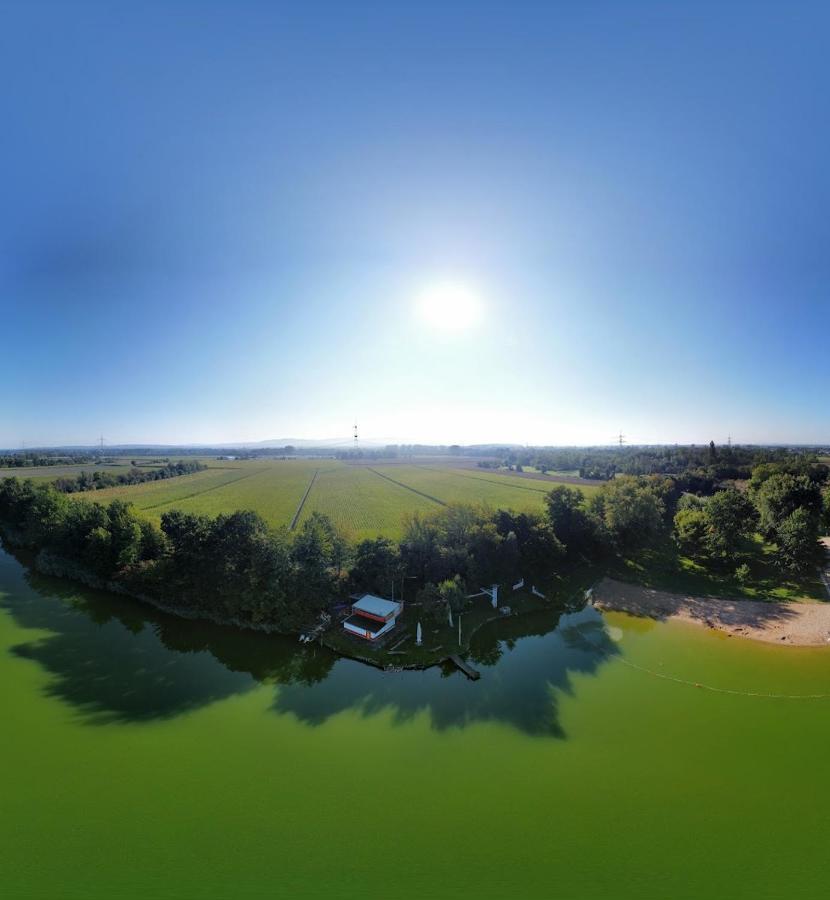 River View Near Frankfurt -- 3 Zimmer -- 4 Betten Und 1 Groesse Schlafcouch Hainburg Exterior foto